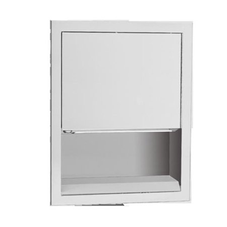 AJW AJW U232 C-Fold & Multi-Fold Towel Dispenser - Recessed U232